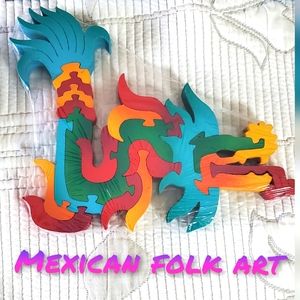 Mexican folk art children's puzzle